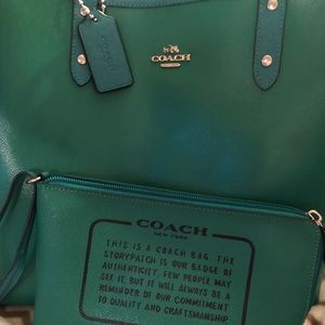 Reversible City Tote - Rose Meadow Violet Print